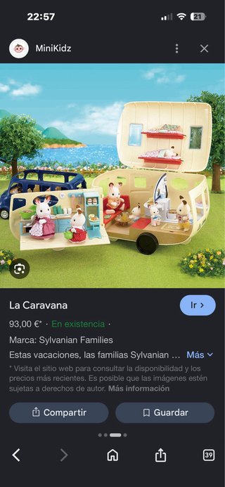 Caravana Sylvanian Families.