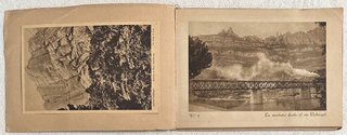 Años 40 Montserrat folleto y emblema, catalanismo