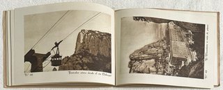 Años 40 Montserrat folleto y emblema, catalanismo