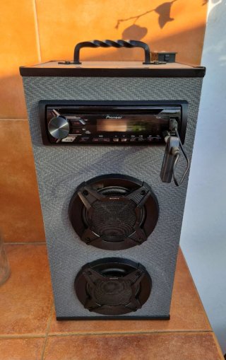 Equipo de música portátil Pioneer