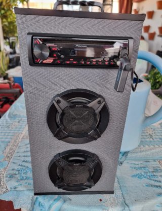 Equipo de música portátil Pioneer