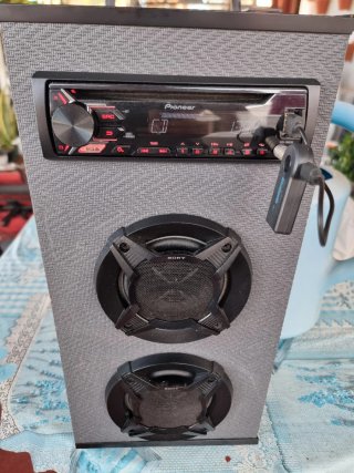 Equipo de música portátil Pioneer