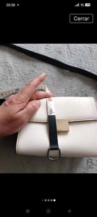 Bolso Parfois blanco y negro