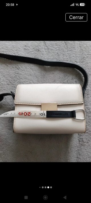 Bolso Parfois blanco y negro