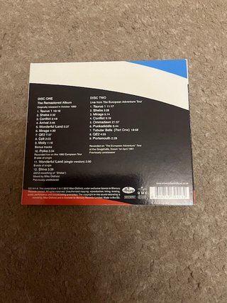 QE2 Deluxe Edition de Mike Oldfield 2 CDs Digipak