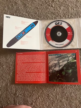 QE2 Deluxe Edition de Mike Oldfield 2 CDs Digipak