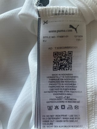 Camiseta Valencia CF Puma 164cm para niño