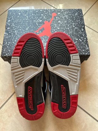Jordan Spizike Nere Rosse Tg 42.5