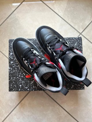 Jordan Spizike Nere Rosse Tg 42.5