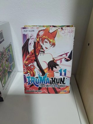 Lote 6 mangas Iruma-Kun. 2, 3, 4, 7, 11 y 12