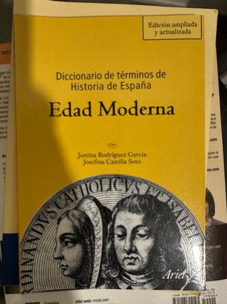 Diccionario de términos de historia de España E...