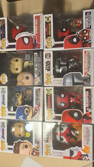 Pack Funko Pop! Marvel y Star Wars