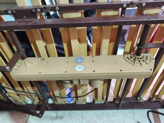 Somier Láminas Articulado Madera y Metal