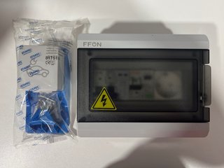 Cuadro protecciones cargador VE + schuko reforzado