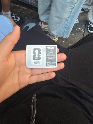 Cromo de fútbol Panini