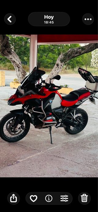BMW R 1200 GS Adventure, suspension a medida