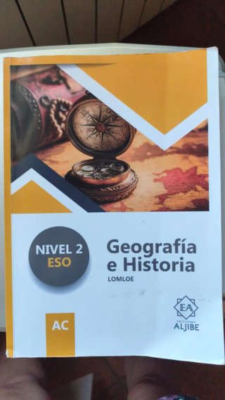 Libro de geografía e historia 2° ESO