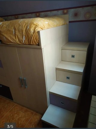 Dormitorio juvenil completo
