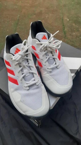 Zapatillas Padel Adidas Gamecourt 2.0 Naranja/Blan