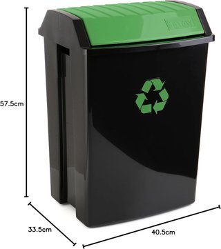Tatay cubo reciclaje tapa basculante plástico