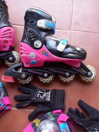 Patines Monster High Talla 30-33 Ajustables