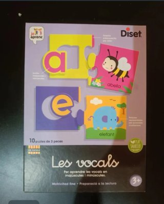 Juegos educativos Diset: Aprender Letras y Vocales