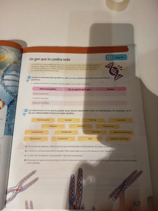 Biología y geología, 4 ESO.