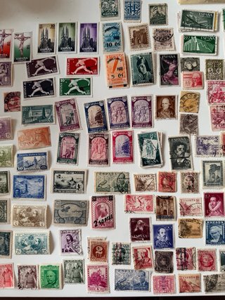 Lote sellos antiguos España variados
