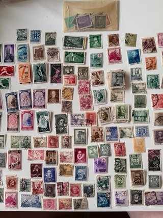Lote sellos antiguos España variados