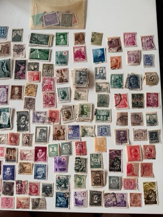 Lote sellos antiguos España variados