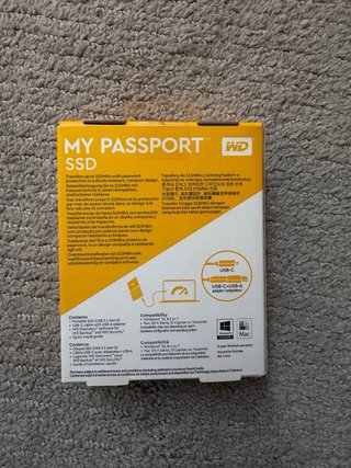 WD Passport SSD 512GB
