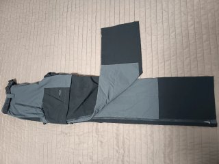 Pantalón Forclaz MT500 convertible gris