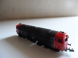 LOCOMOTORA DSB MINITRIX ESCALA N