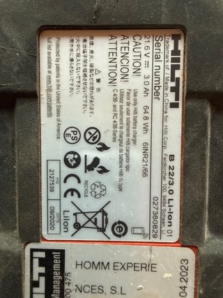 Hilti SD 5000-A22 Atornillador