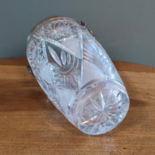 Secchiello vintage Champagne Cristallo argento 800