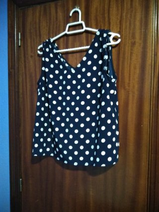 Blusa tirantes lunares mujer Talla M