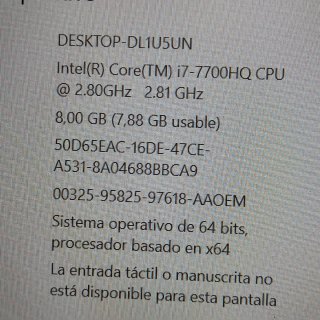 Portátil HP Omen 222GB