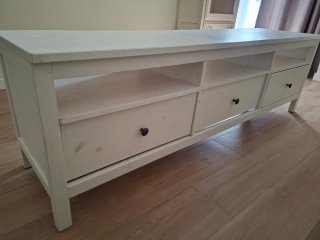 Mueble TV Ikea Blanco Madera