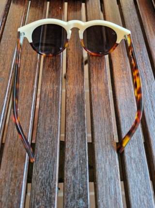 Gafas de sol Wolfnoir Bicolor Beige y Carey