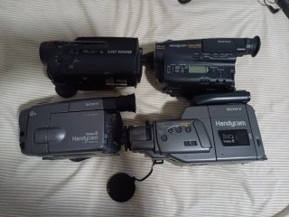 Lote Digitalización Sony VHS-MINIDV-VIDEO8.