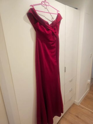 Vestido fiesta rojo talla M