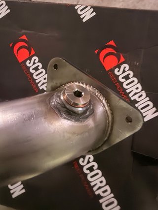 Downpipe Scorpion Megane Sport 225/230 R26