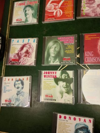 13 CD Rock - Frank Zappa, Taste, King Crimson