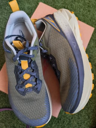 Zapatillas Altra Hombre Verde y Amarillo