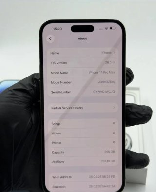 iPhone 14 Pro max Plata