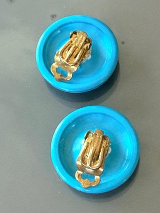 Orecchini clip West Germany anni '60