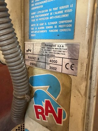 Elevador Ravaglioli RAV421 N 2002