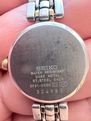 Reloj Seiko Exceline vintage mov 3F31 Japón