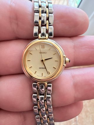 Reloj Seiko Exceline vintage mov 3F31 Japón