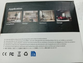 Extractor de aire con temporizador